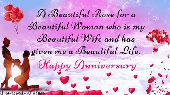 The Best Wedding Anniversary Wishes For Wife