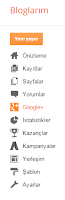 Bloggerda Google+ Takipçileri Gadget
