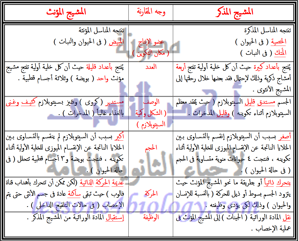 أين تتم عملية الأخصاب في الجهاز التناسلي الأنثوي ؟