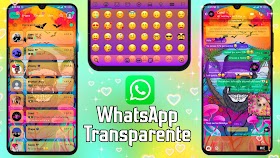 WHATSAPP NUEVO ESTILO TRANSPARENTE CON NUEVOS EMOJIS FIX GL-WA ACTUALIZADO SEPTIEMBRE 2021