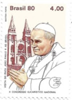 Selo Papa João Paulo II em Fortaleza
