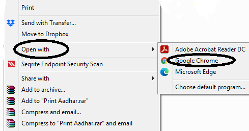 How to remove Aadhar password and passwords from other pdf files?