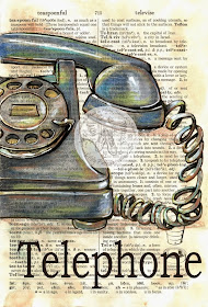17-Old-Telephone-Kristy-Patterson-Flying-Shoes-Art-Studio-Dictionary-Drawings-www-designstack-co