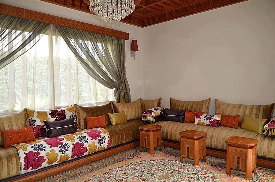 صالونات مغربية عصرية 20202021 ديكور مغربي