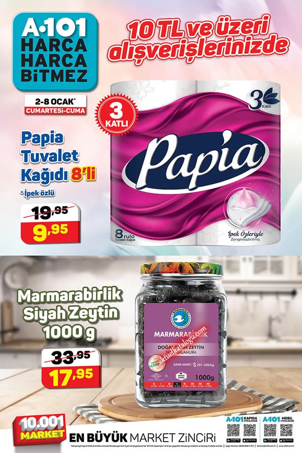 7 Ocak 2021 Tarihli A101 Market Aktüel Ürünleri ve İndirimleri Yeni