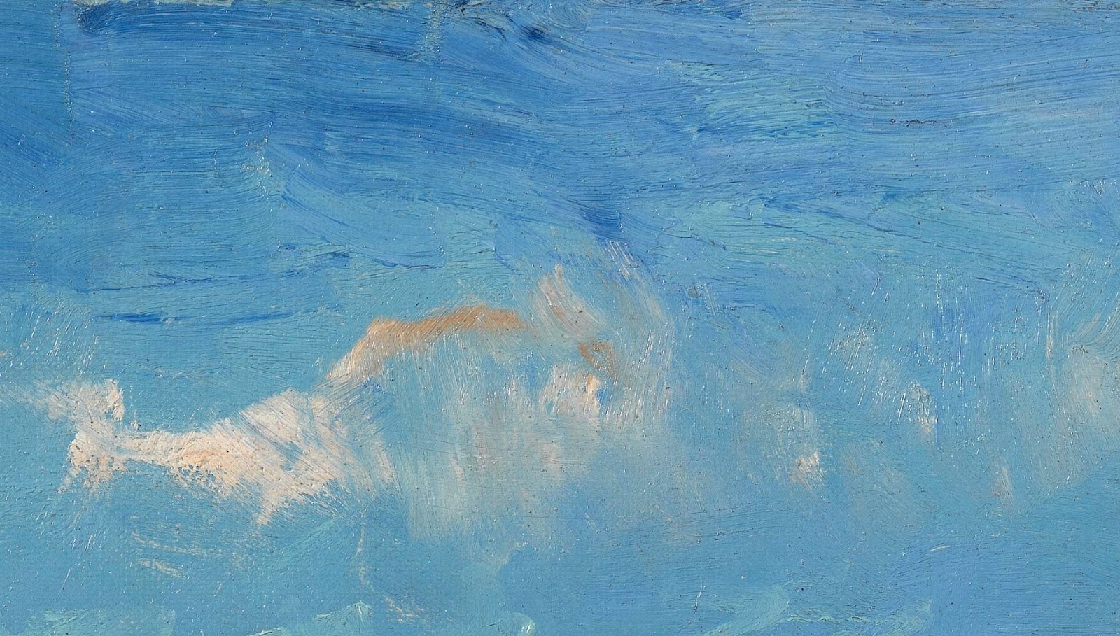 Il mare a Les Saintes - Maries de la Mer, quadro di Van Gogh