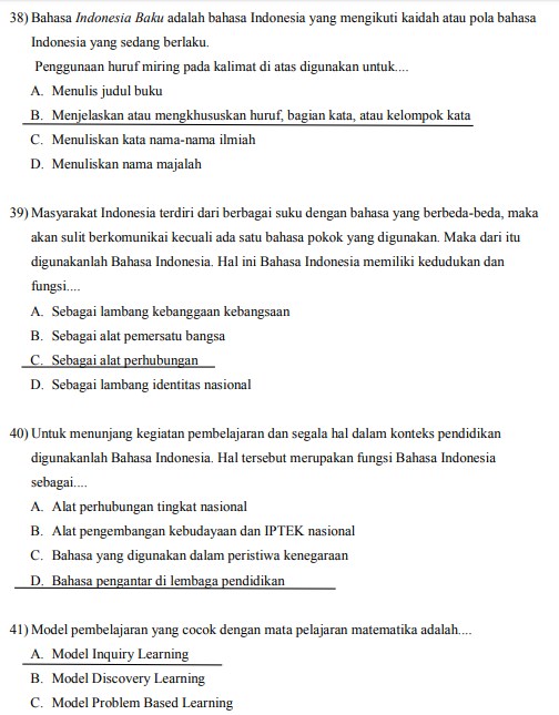Terbaru 100 Contoh Soal Pretes Ppg Guru Kelas Sd Mi Tahun 2019 Terbaru 100 Contoh Soal Pretes Ppg Guru Kelas Sd Mi Tahun 2019