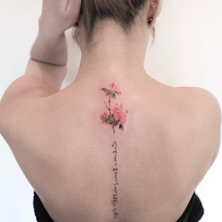 back tattoo for girls