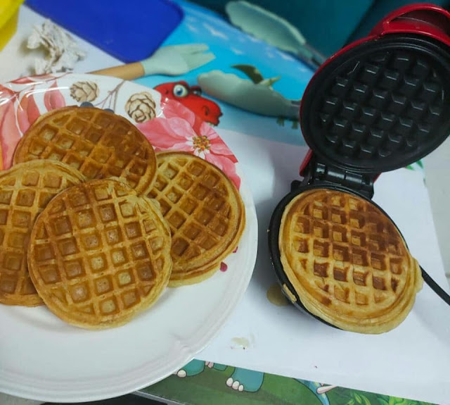 Ada Waffle Maker Dirumah? Jom Cuba Resepi Waffle Homemade. Berbaloi Dan