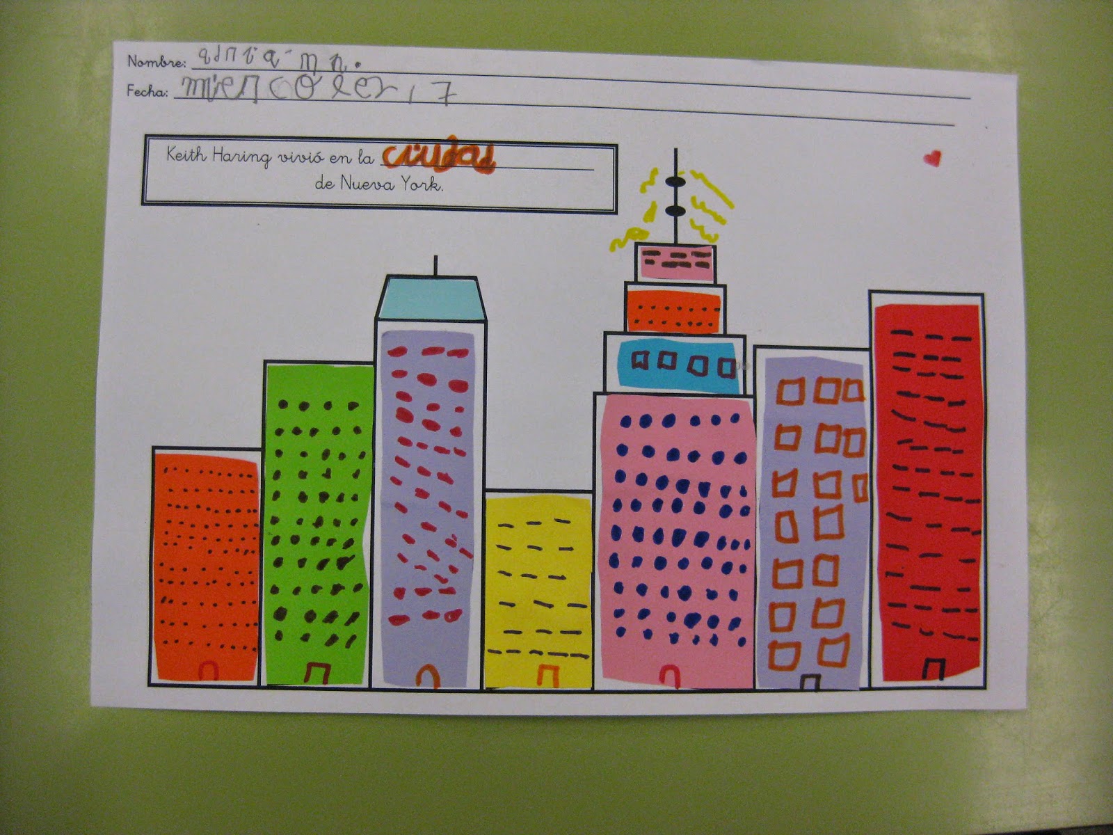 Trabajando con personitas Los rascacielos de