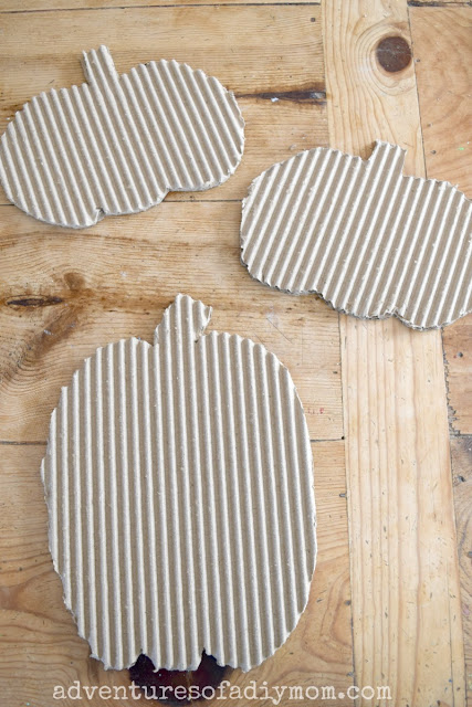 cardboard pumpkin cardboard pumpkin