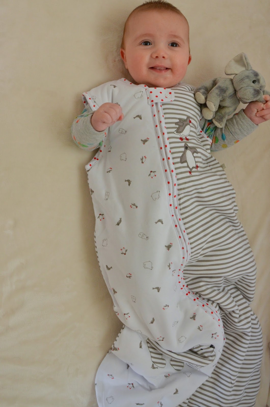 When it's Time to Move from Swaddle to Sleeping Bag Teacher Types