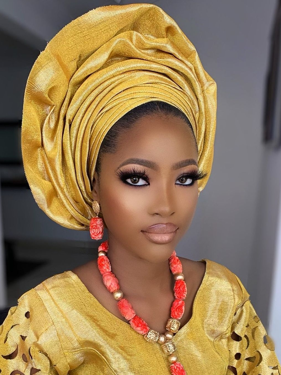 50 gele and makeup styles for a 2021 Nigerian bride. / MÉLÒDÝ JACÒB