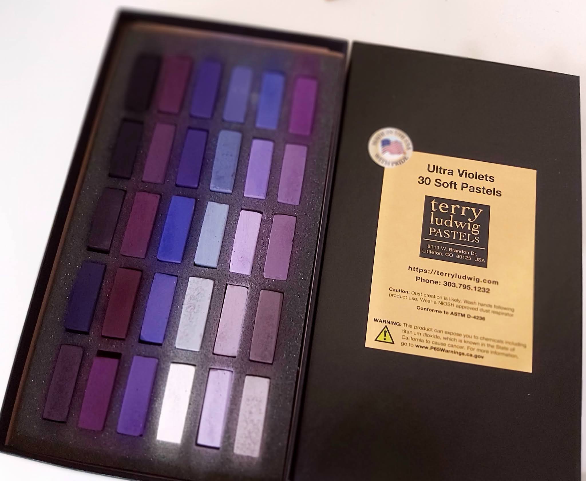 Review Terry Ludwig Ultra Violet Pastel Set