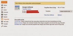 Email dari Google Adsense