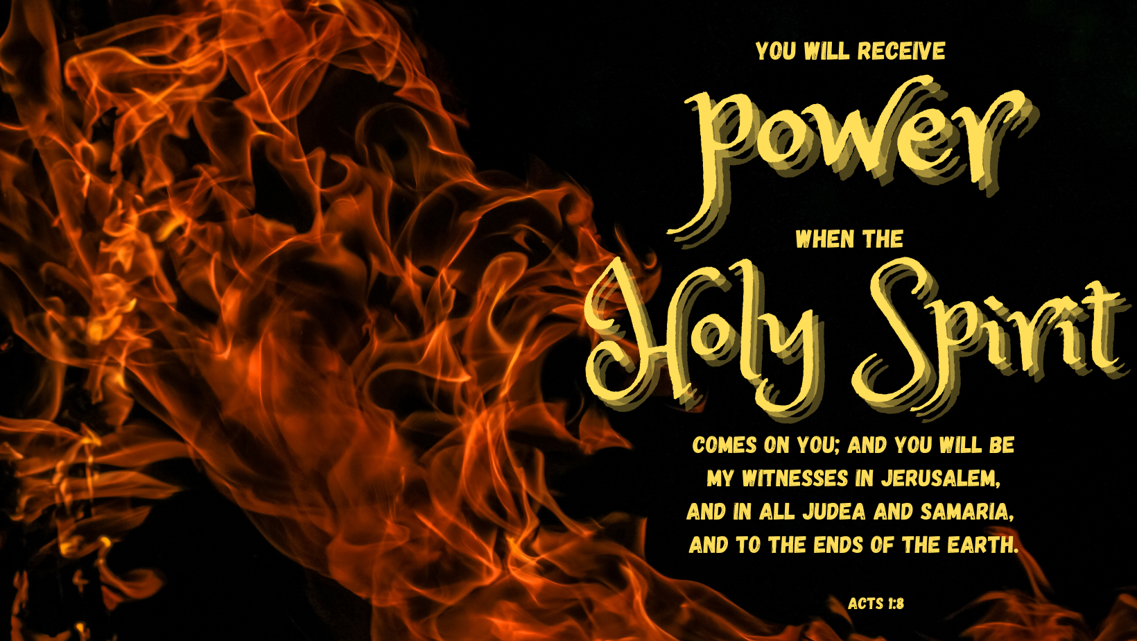 Spiritual Dimensions Flames of Fire