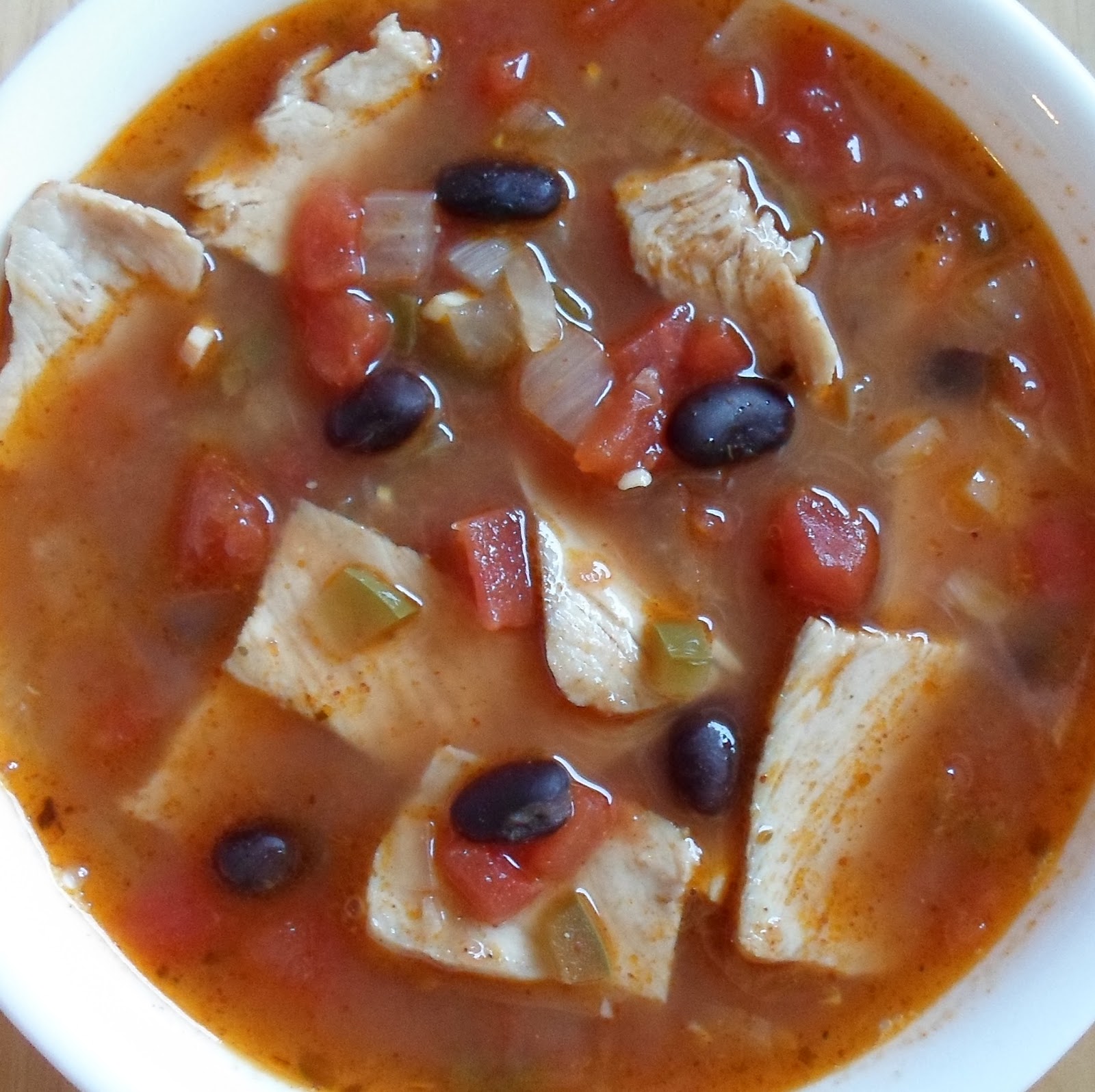 Pork and Bean Soup Southwestern Recipe Healthy Pork Recipe