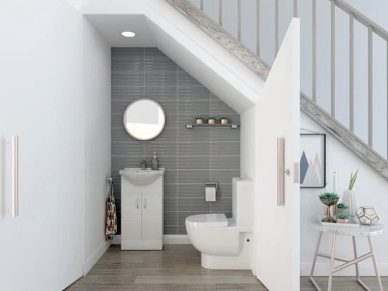 kamar mandi minimalis di bawah tangga kamar mandi minimalis di bawah tangga