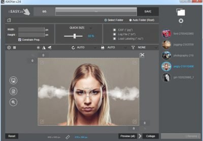 rEASYze Cambiador de tamaño de imagen por lotes y editor de fotos