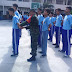 Babinsa kelurahan Tegal Harjo melatih PBB Siswa-siswi SMK Kristen 1 Surakarta