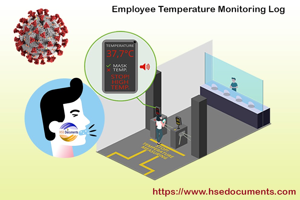 Employee Temperature Monitoring Log