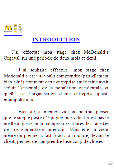 Introduction Rapport De Stage Comptabilité