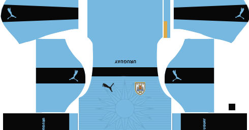 Uruguay Kits 2017 - Dream League Soccer - Kuchalana
