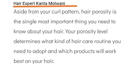 hair porosity