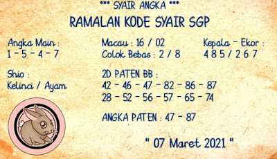 PREDIKSI singapura