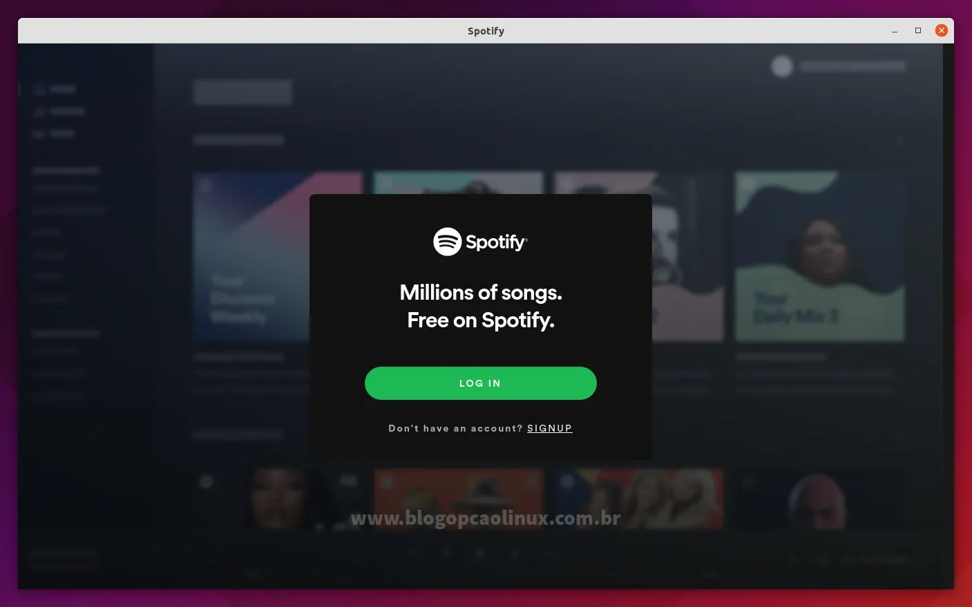 Como instalar o Spotify no Ubuntu 21.10 (Impish Indri)