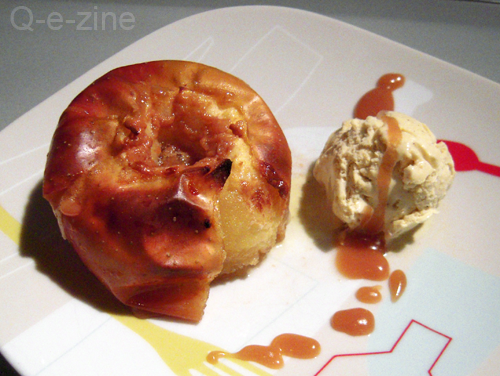 Q-e-zine: Pommes au four caramel au beurre salé