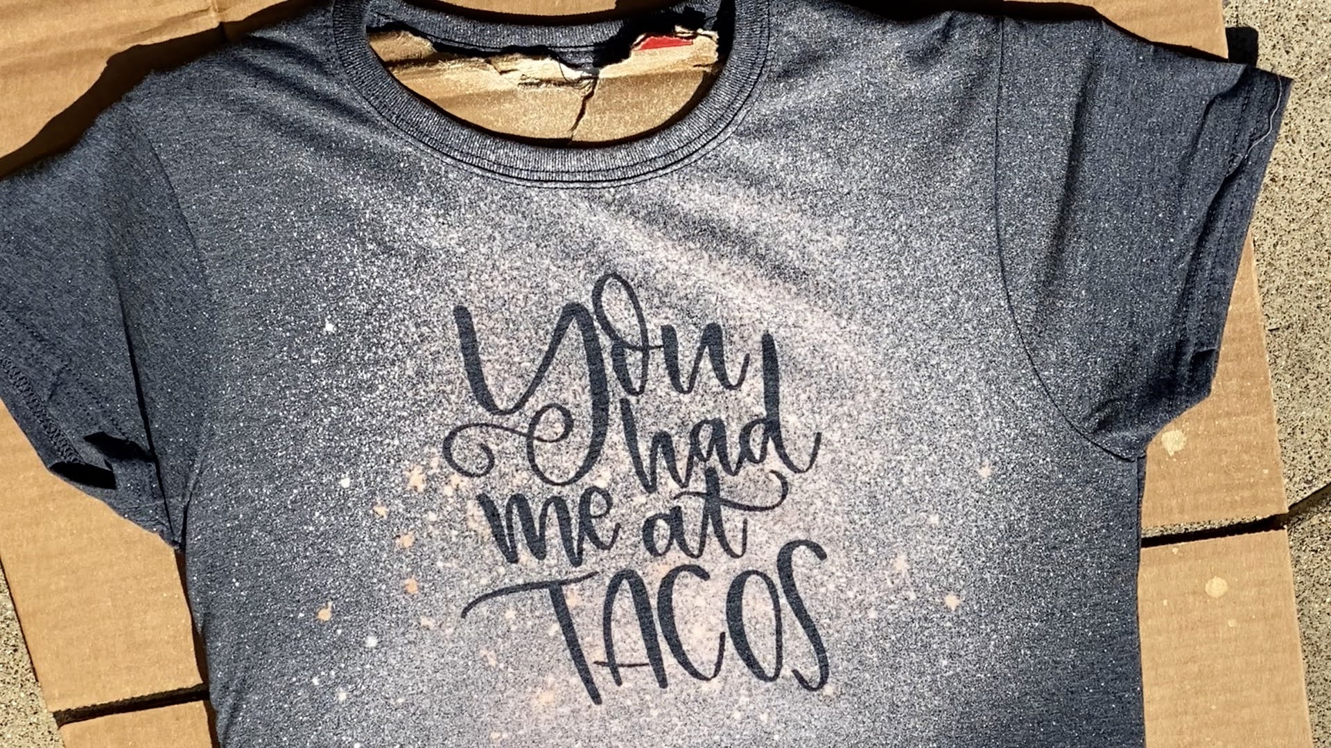 How to Do Bleach Shirts with Vinyl Silhouette School