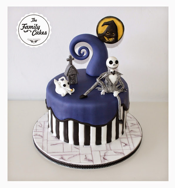 The Nightmare Before Christmas Cake