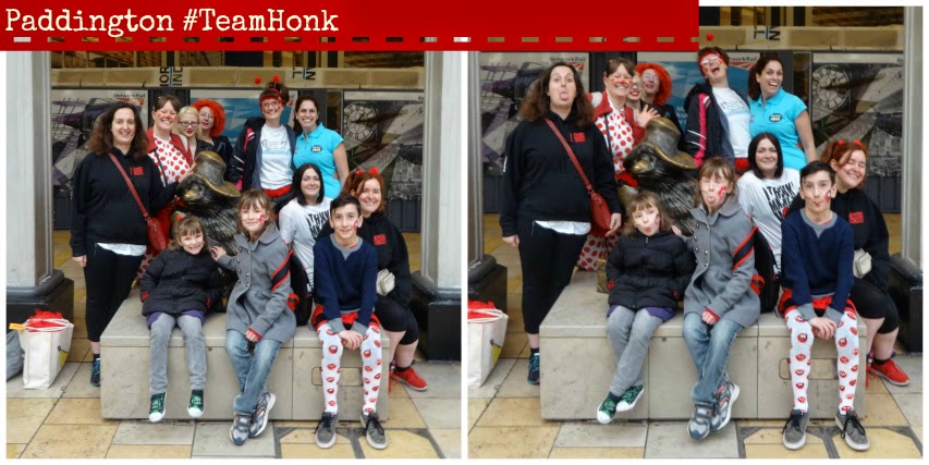 Paddington Team Honk Danceathon Comic Relief