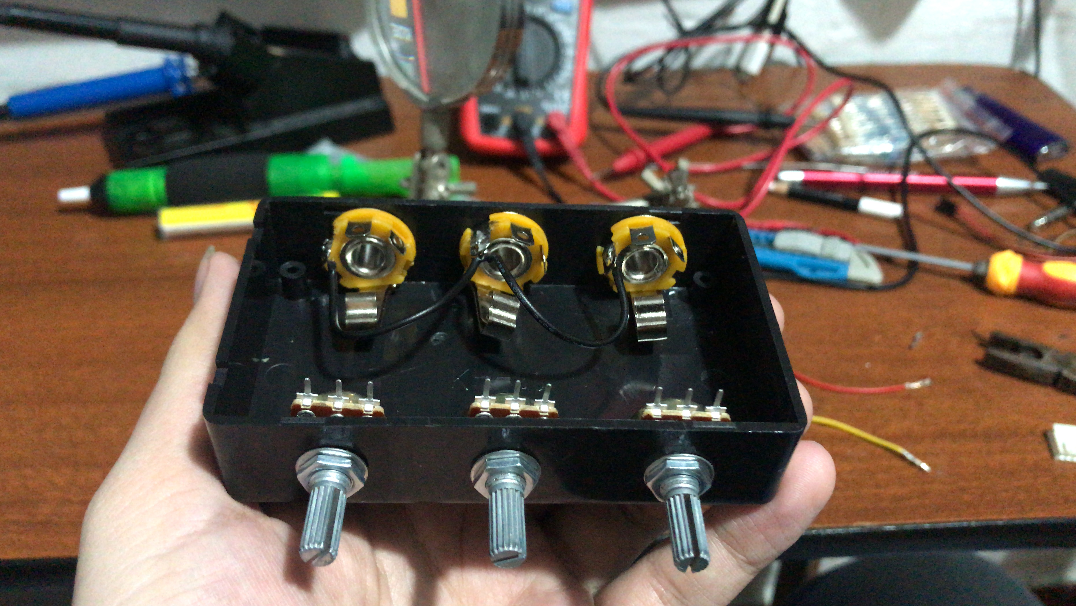 Passive Audio Mixer (build)