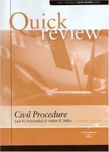 Sum and Substance Quick Review on Civil Procedure (Quick Reviews)