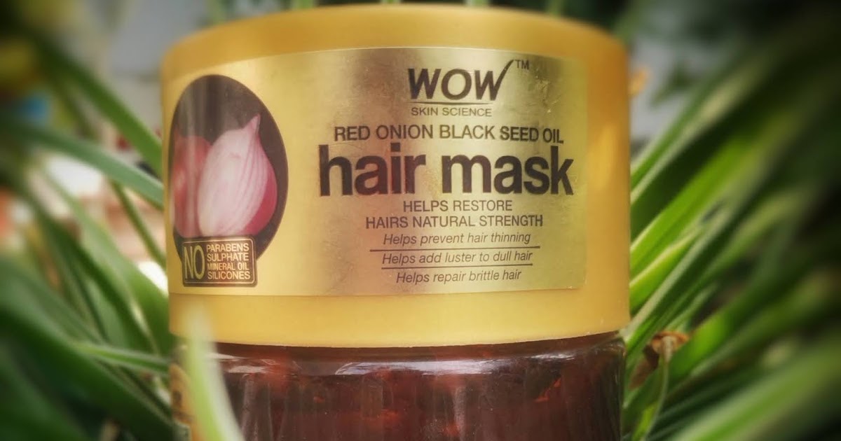 Ebullient Geeks Wow Red Onion Black Seed Oil Hair Mask