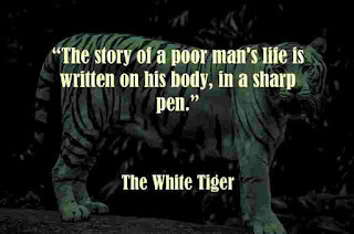 White Tiger book best inspiring quotes