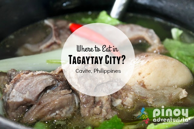 Where to eat in Tagaytay food trip