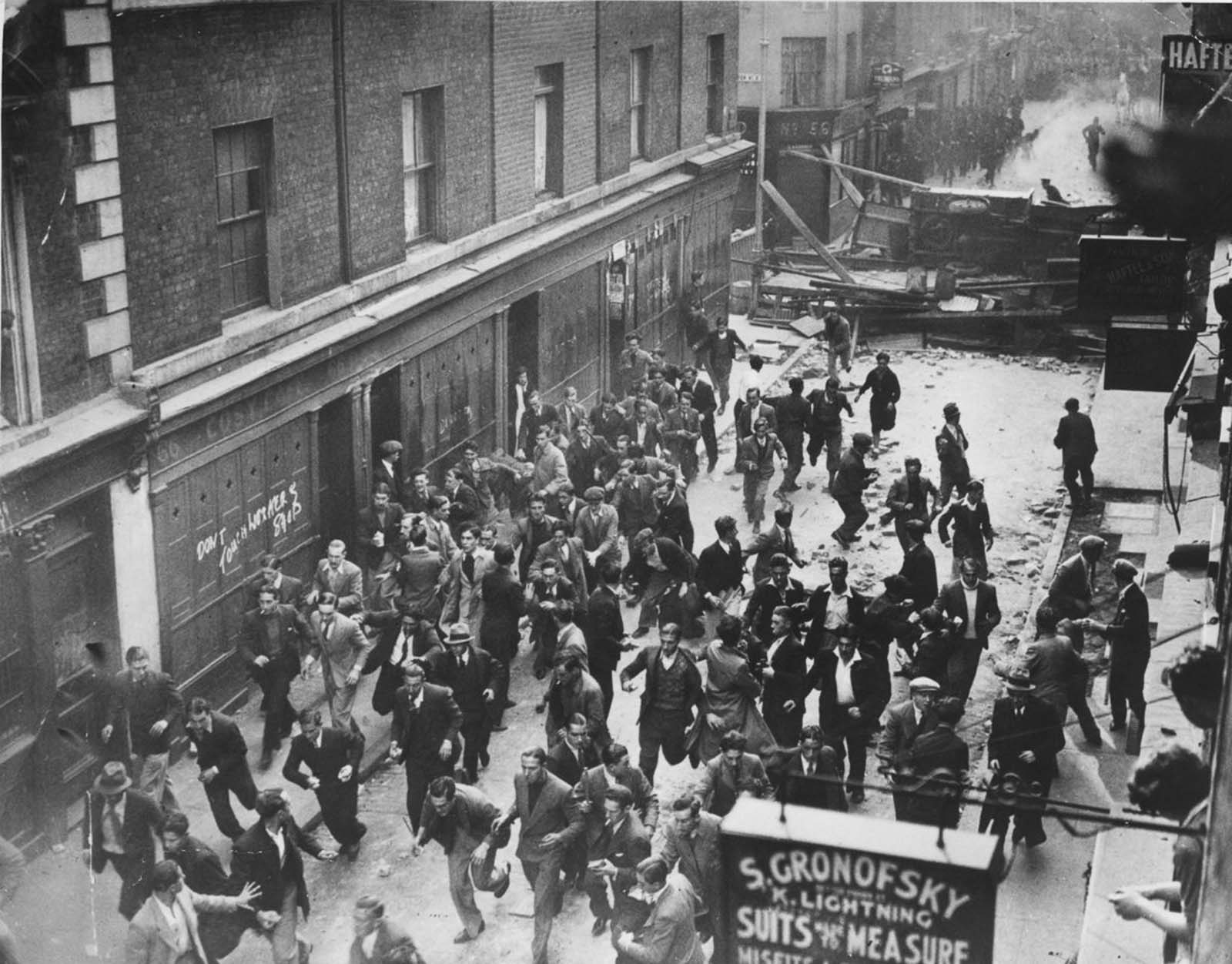 battle of cable street pictures