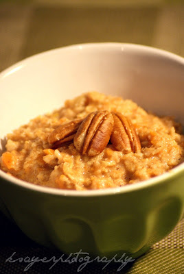 vegan carrot cake oatmeal