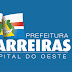 CORONAVÍRUS - Nota Oficial da Prefeitura de Barreiras