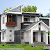 Mixed roof slanting roof 5 bedroom 2400 square feet