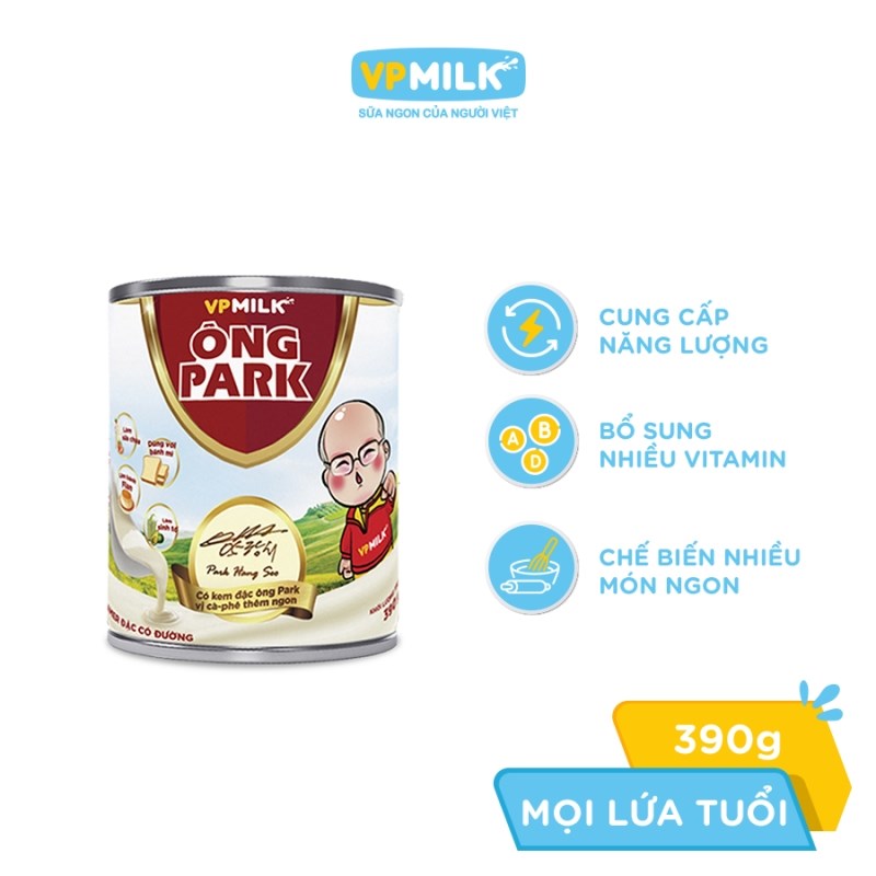 Sữa Đặc Có Đường Ông Park VP Milk 390g