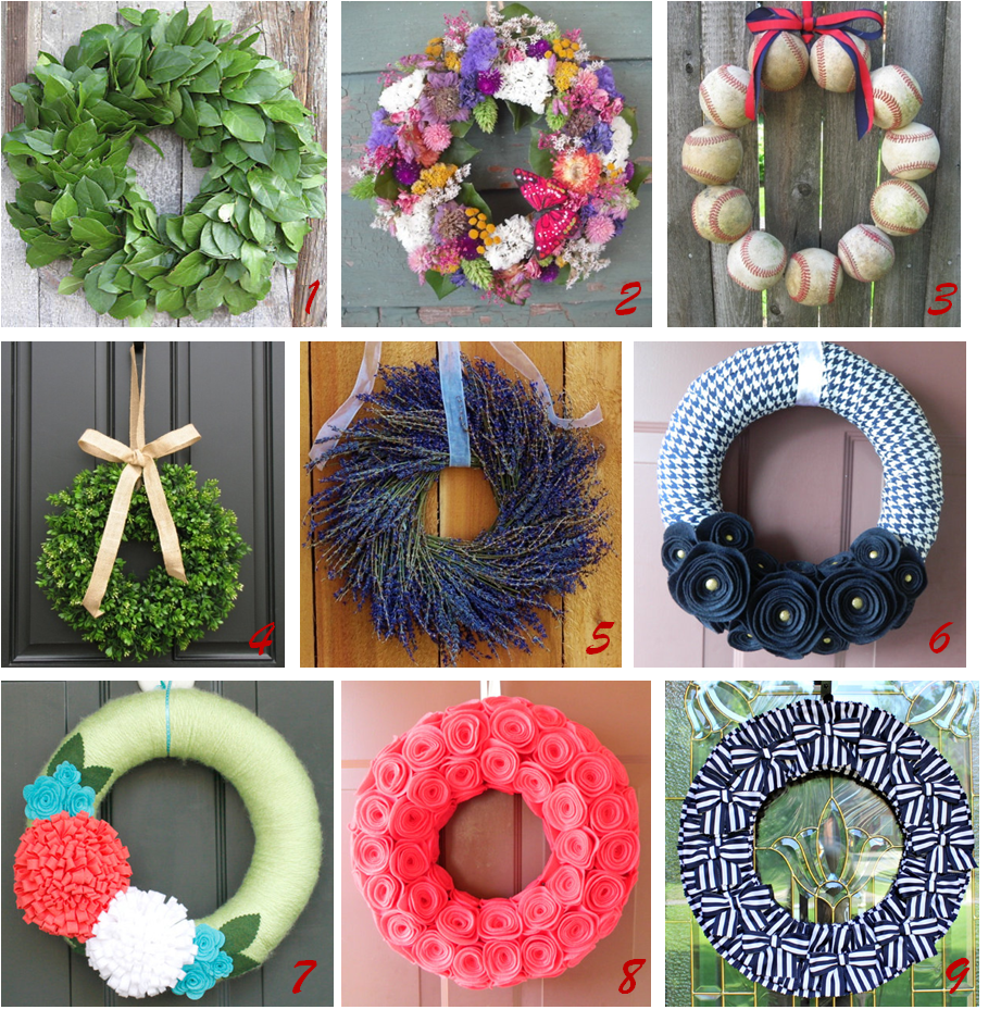 Sheridan in the City etsy finds summer wreaths