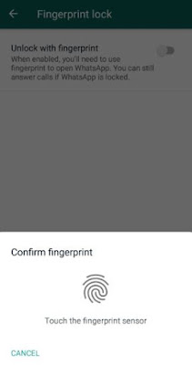 How To Enable WhatsApp Fingerprint Lock Feature on Android