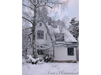 Plommonhuset i vinterskrud