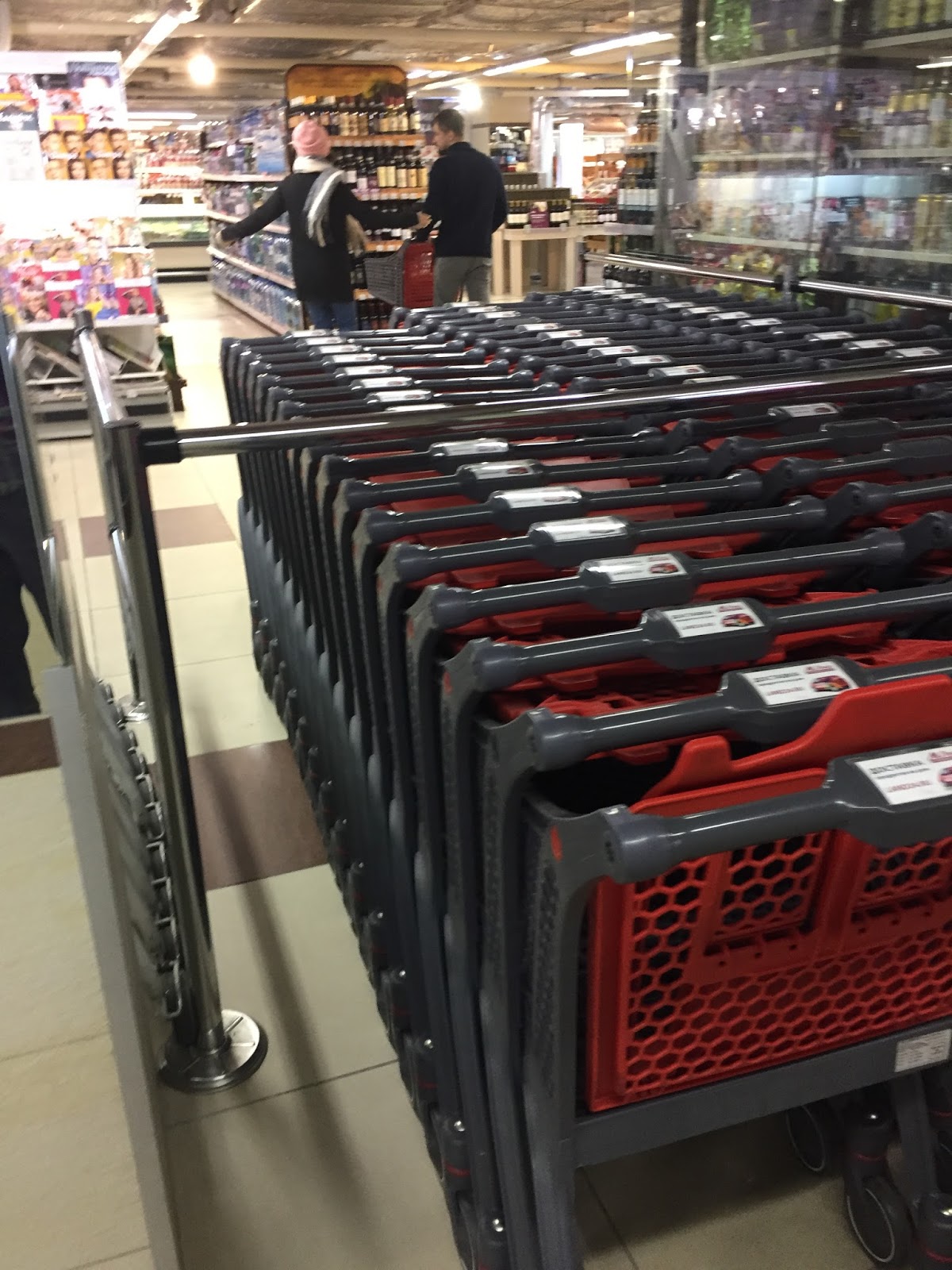 23. A Russian grocery store