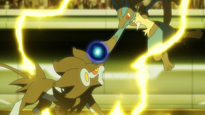 Ash participa da batalha final da Liga Pokémon e o resultado é
