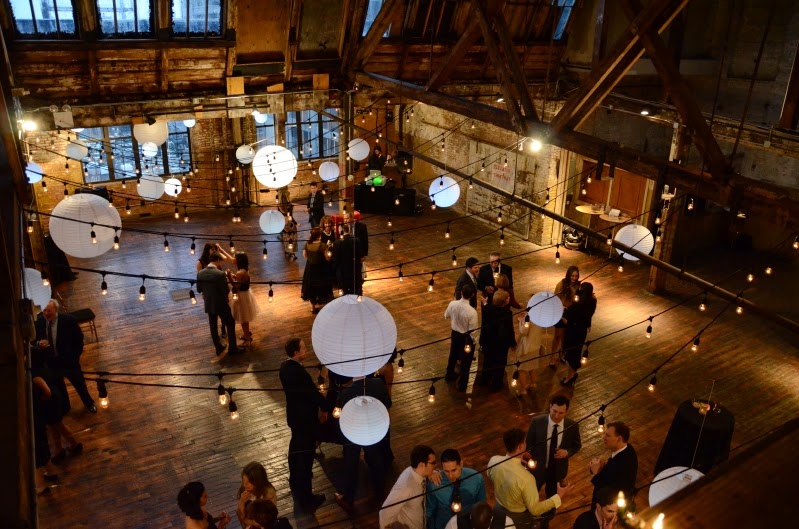 Universal Light and Sound The Greenpoint Loft Paper Lanterns and